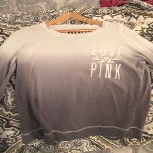 PINK long sleeved sweatshirt